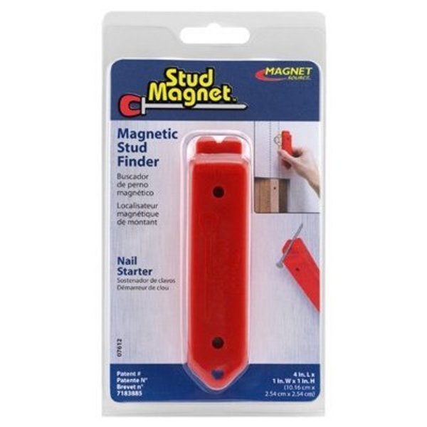 Master Magnetics RED Magnet Stud Finder 7612